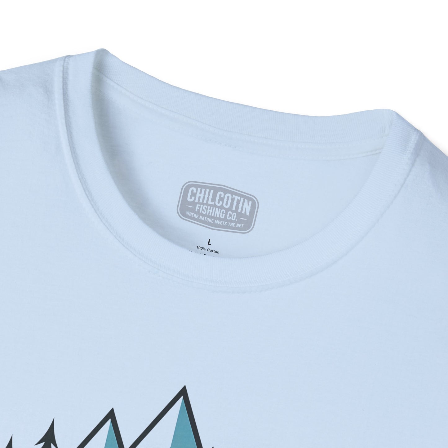 Wild Trout & Mountain Fishing Tee | Rugged Outdoor Shirt for Backcountry Anglers | Perfect Gift for Trout and Mountain Fishing Fans