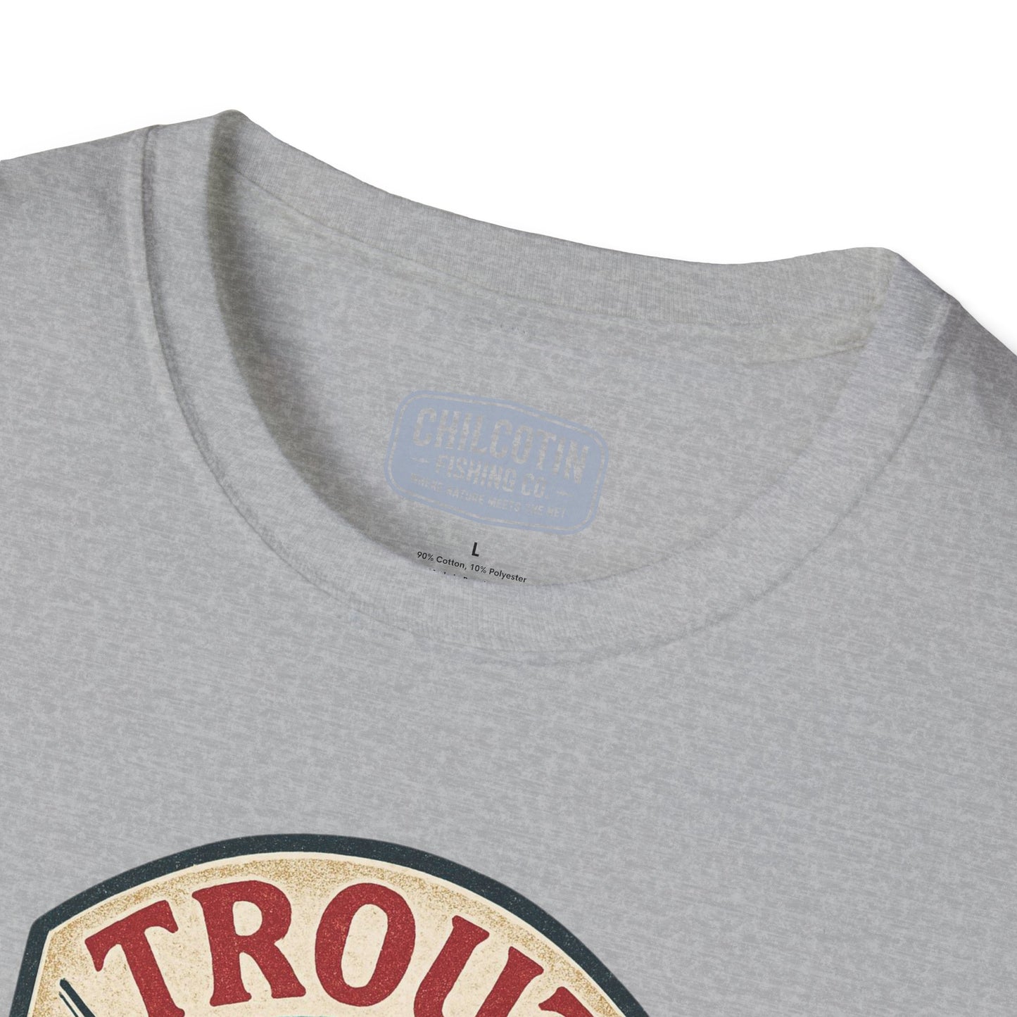 Trout Hunter Tee – Retro Fishing Shirt for Anglers & Outdoor Adventures