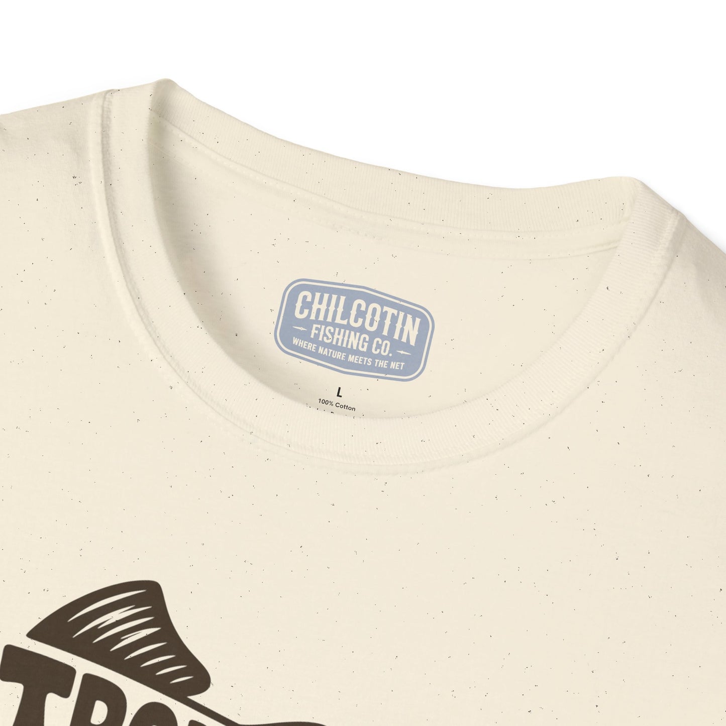 Trout Tail Trout Country Fishing T-Shirt | Rugged Angler Tee