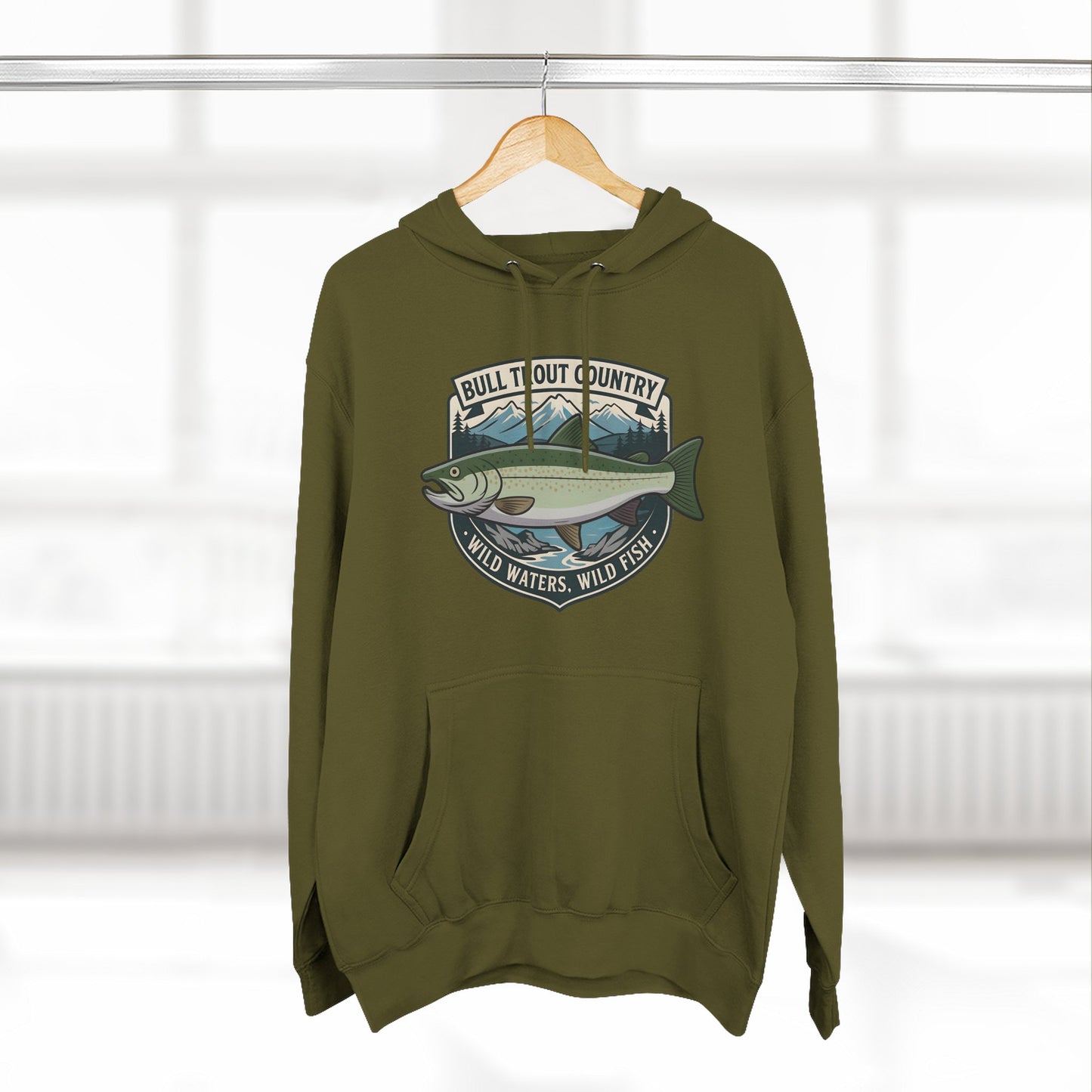 Bull Trout Country Hoodie – Trout Fishing Hoodie