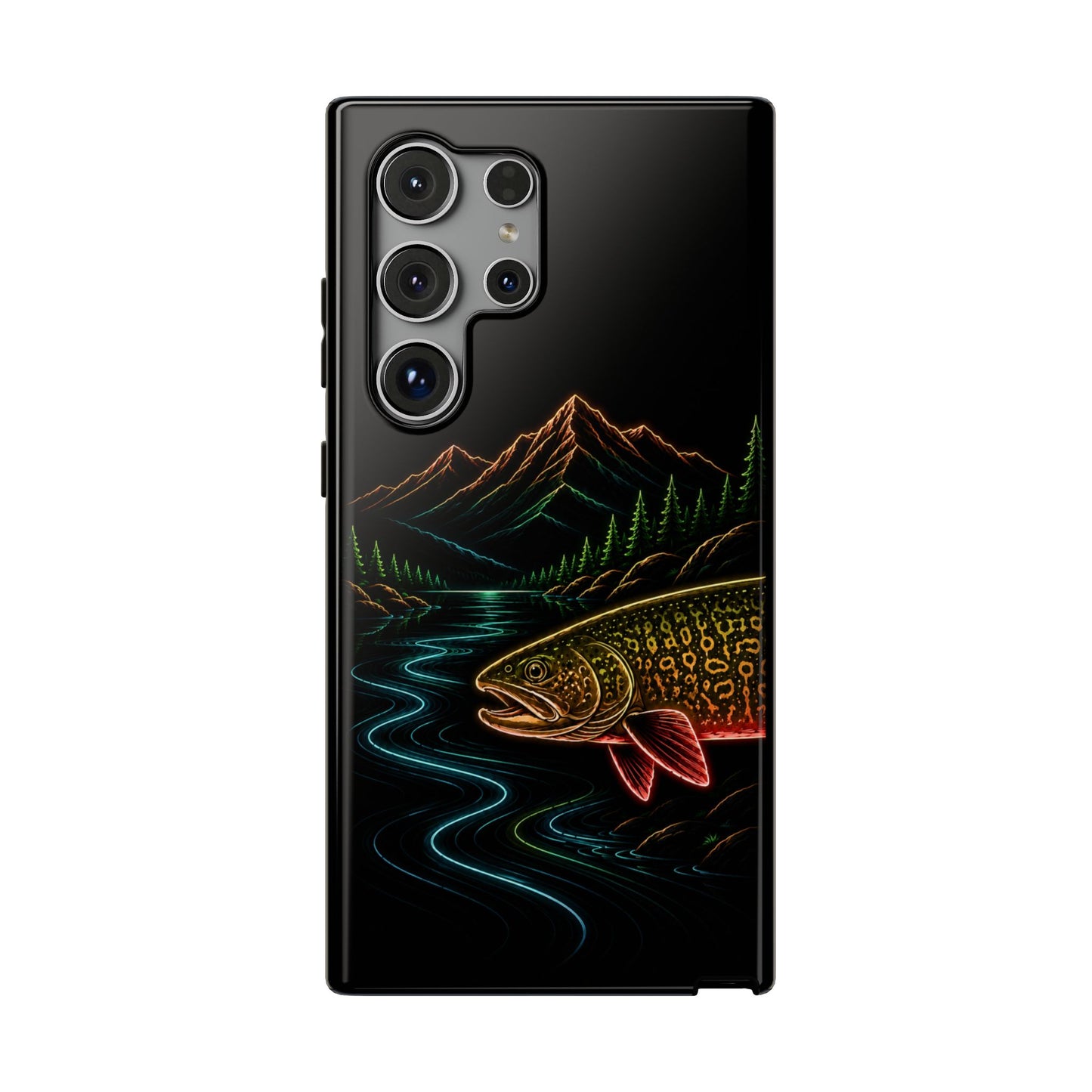 Tiger Trout Neon Wilderness Tough Phone Case