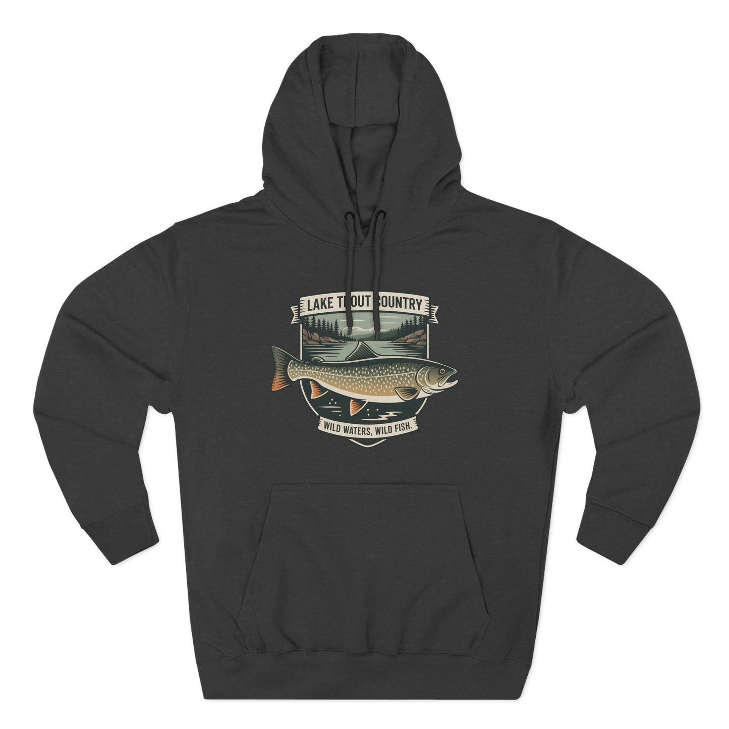 Lake Trout Country Hoodie – Fishing & Outdoor Apparel