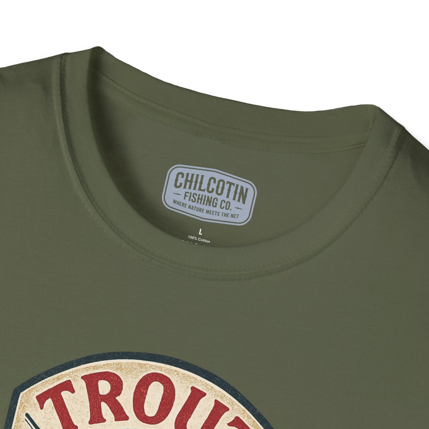 Trout Hunter Tee – Retro Fishing Shirt for Anglers & Outdoor Adventures