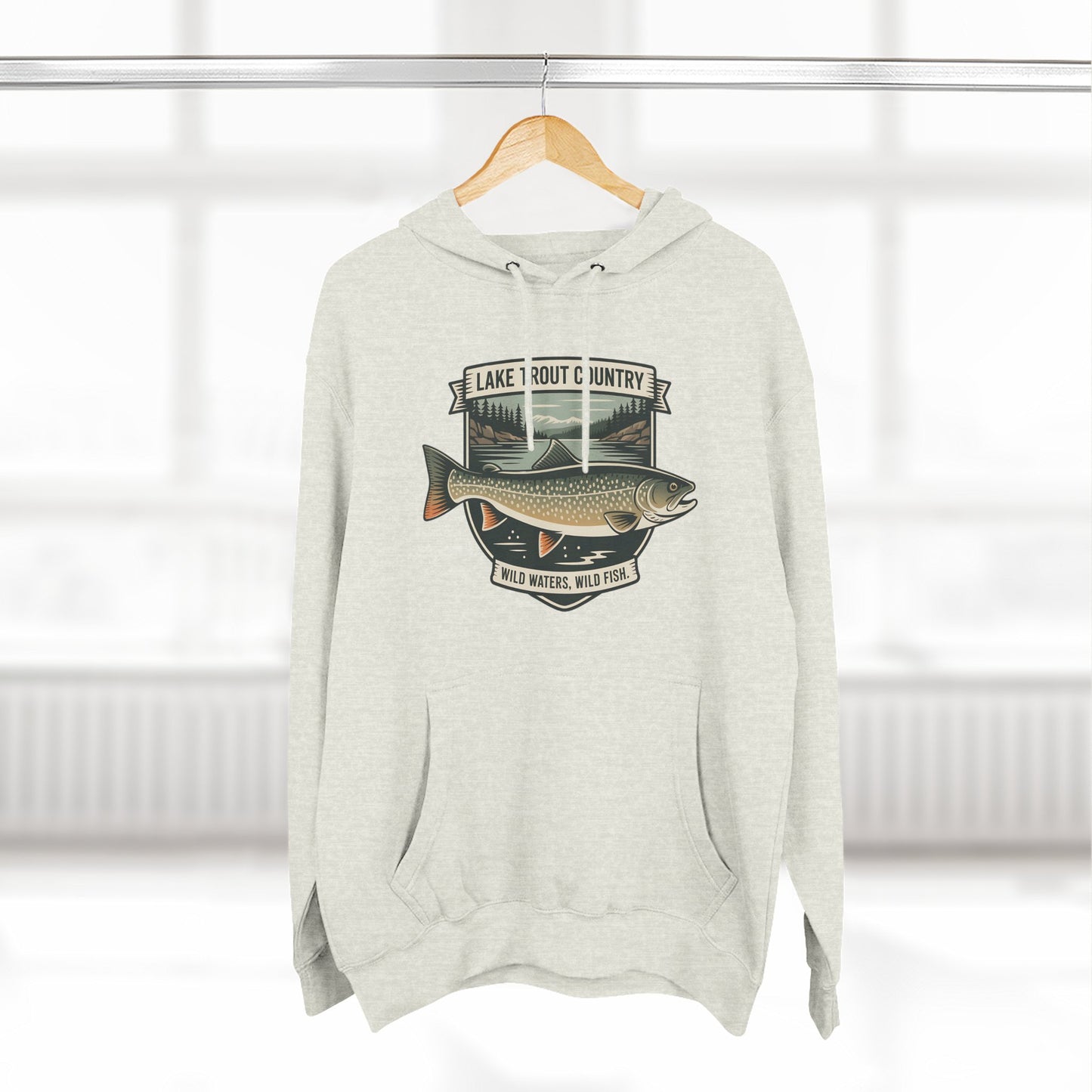 Lake Trout Country Hoodie – Fishing & Outdoor Apparel