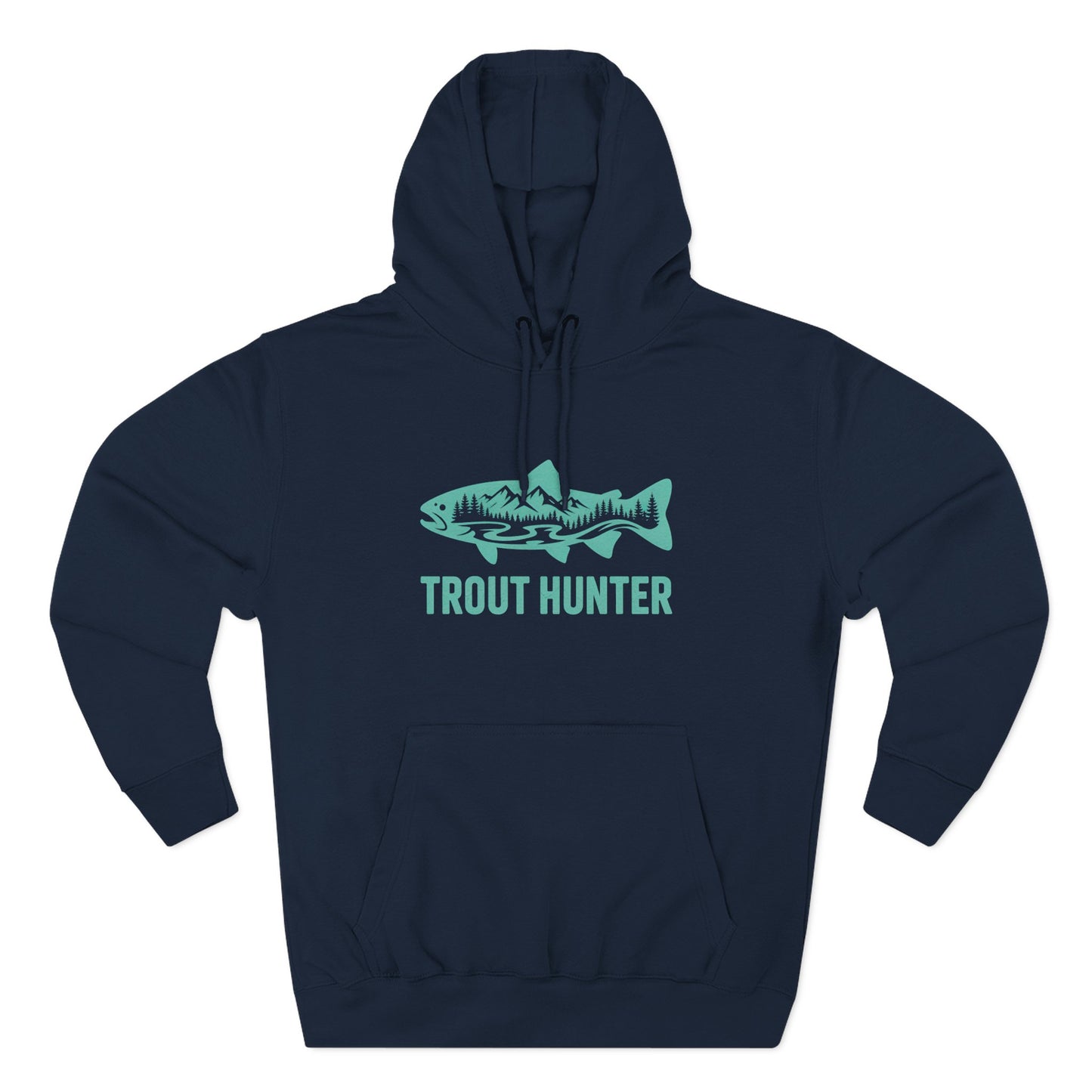 Teal Trout Hunter Hoodie – Angler Adventure Apparel