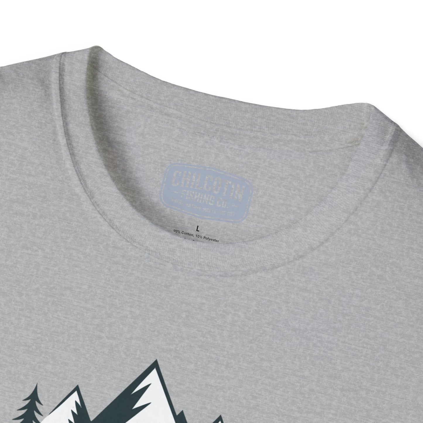 Brown Trout Country Wild Water Wild Fish T-Shirt | Rugged Outdoor Fishing Tee for Anglers