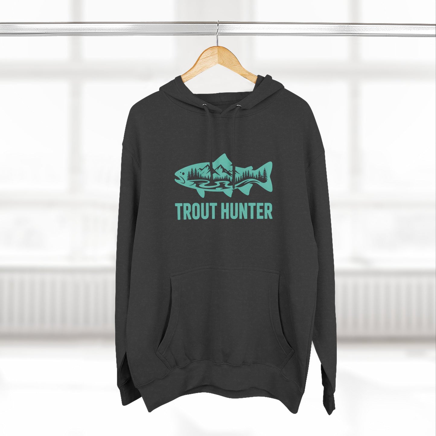Teal Trout Hunter Hoodie – Angler Adventure Apparel