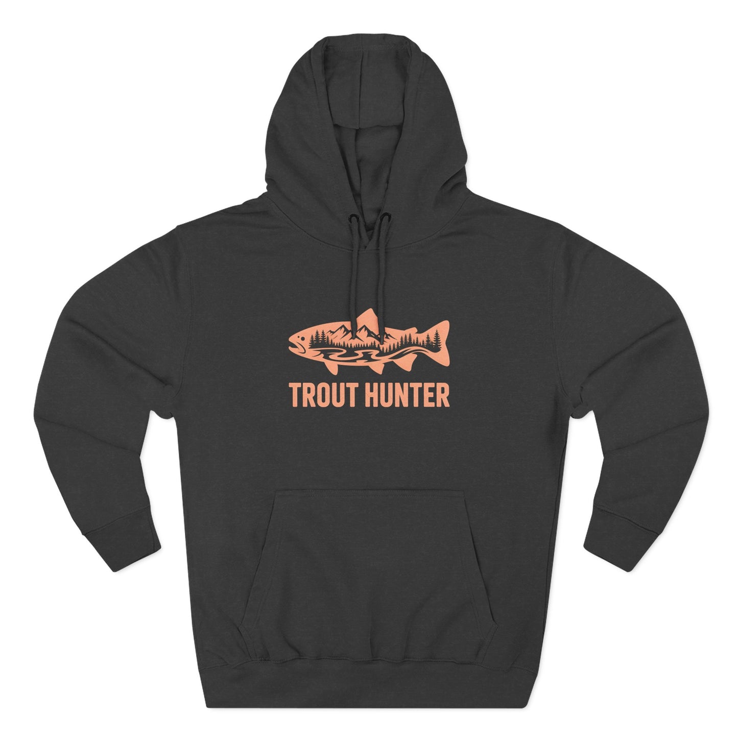 Orange Trout Hunter Hoodie – Angler Adventure Apparel
