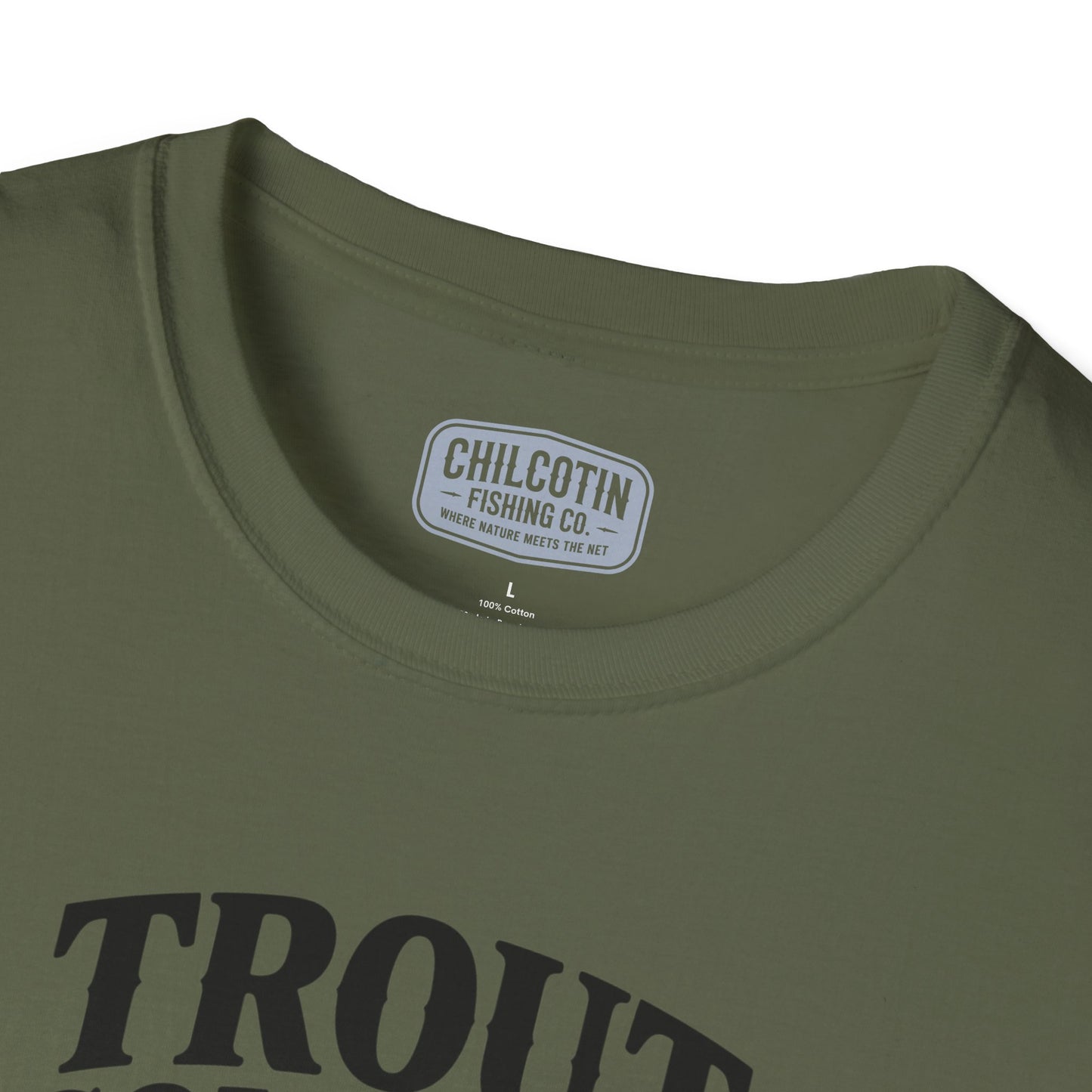 Trout Country Wild Waters Fishing T-Shirt | Rugged Angler Tee