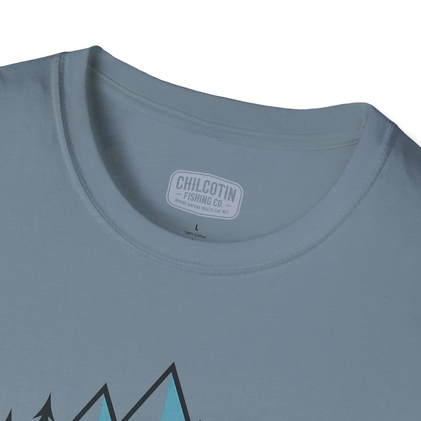 Wild Trout & Mountain Fishing Tee | Rugged Outdoor Shirt for Backcountry Anglers | Perfect Gift for Trout and Mountain Fishing Fans