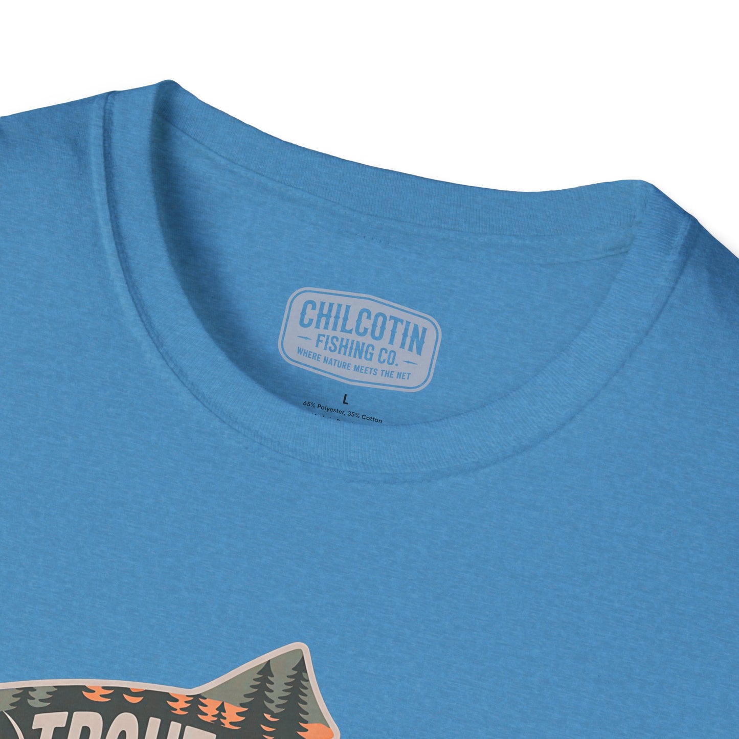 Trout Country Outline Trout T-Shirt – Fishing Apparel for Anglers