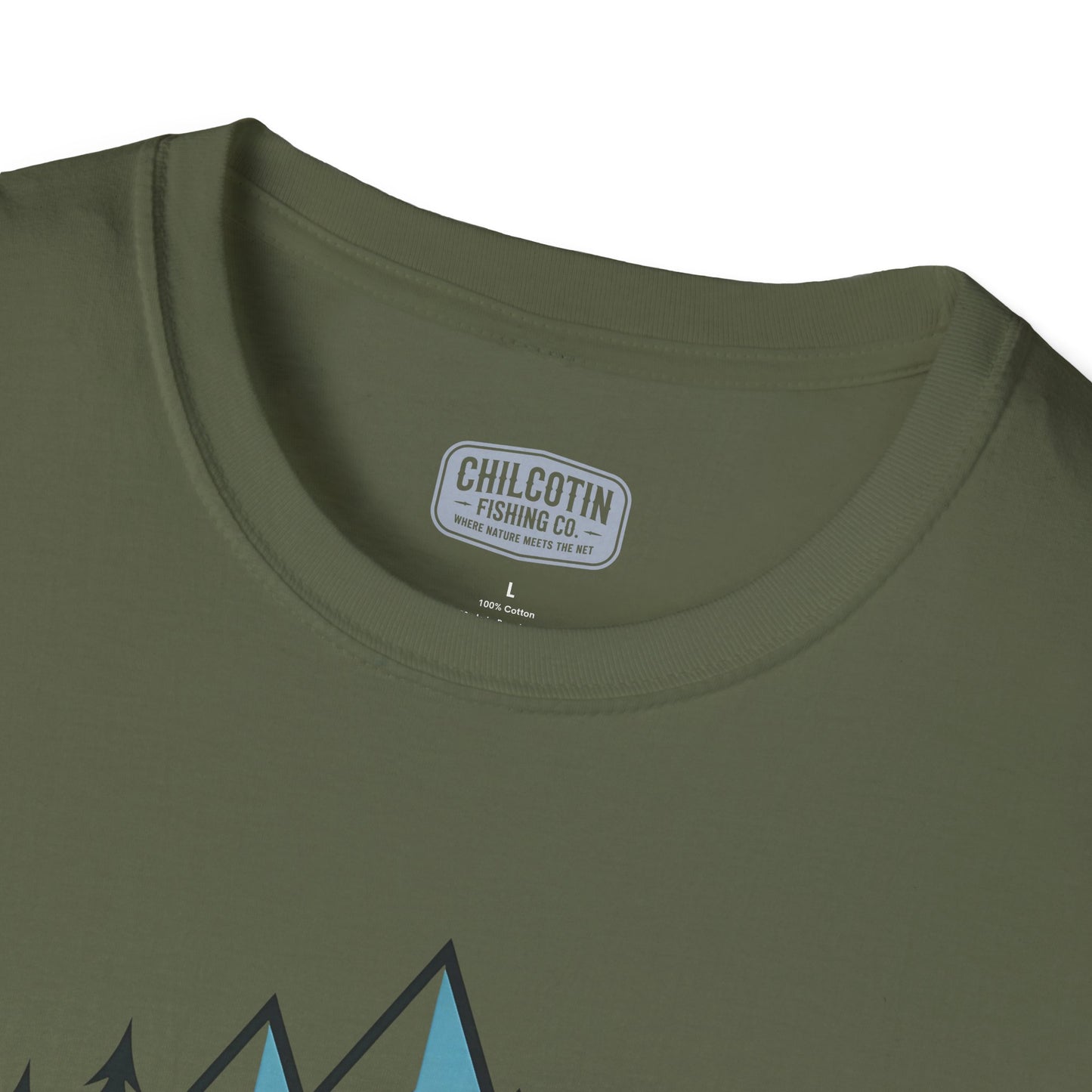 Wild Trout & Mountain Fishing Tee | Rugged Outdoor Shirt for Backcountry Anglers | Perfect Gift for Trout and Mountain Fishing Fans