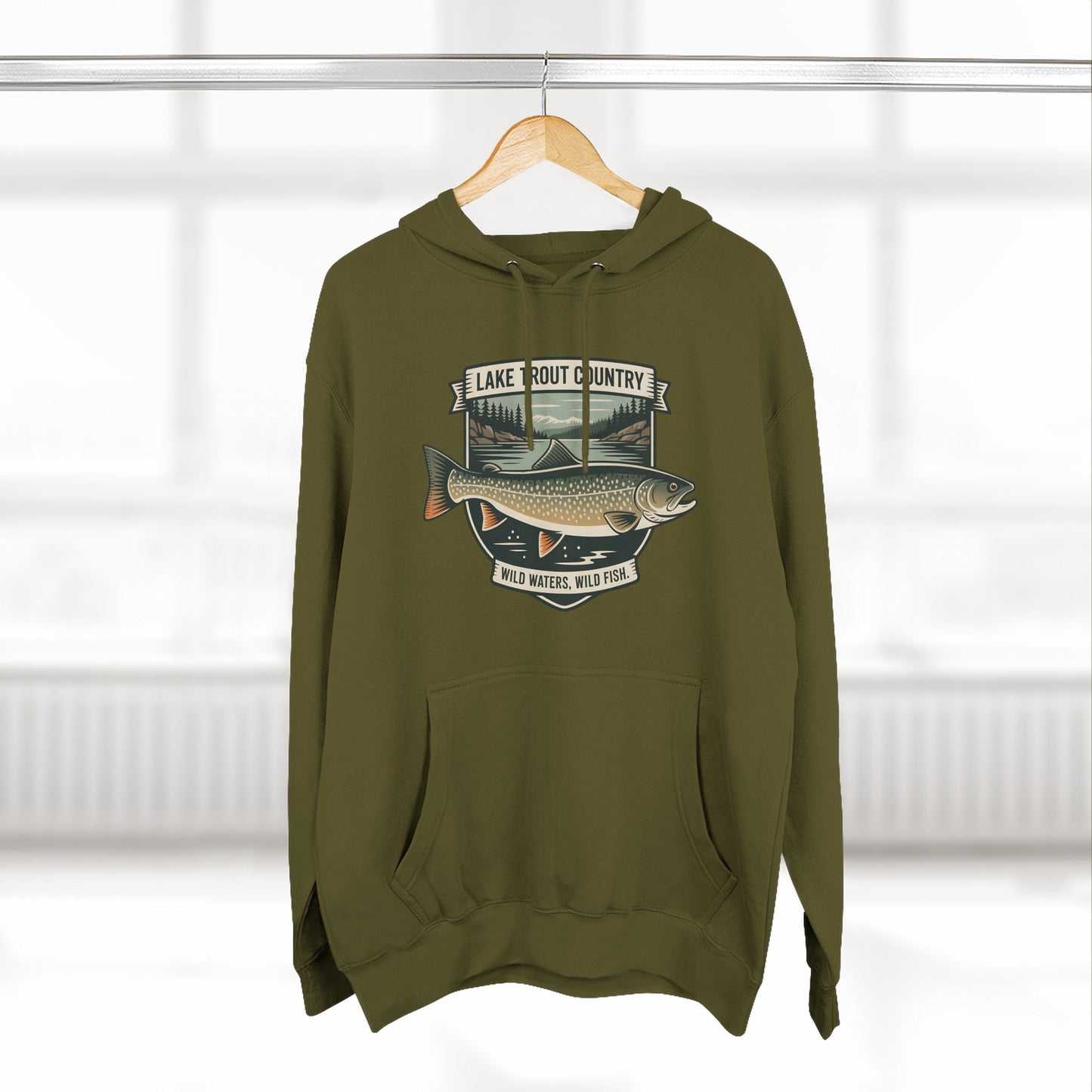 Lake Trout Country Hoodie – Fishing & Outdoor Apparel