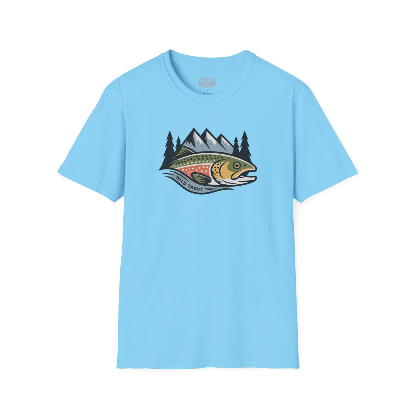 Wild Trout Fishing Adventure Tee | Classic Fishing Shirt for Outdoor Enthusiasts | Great Gift for Trout Anglers & Nature Lovers