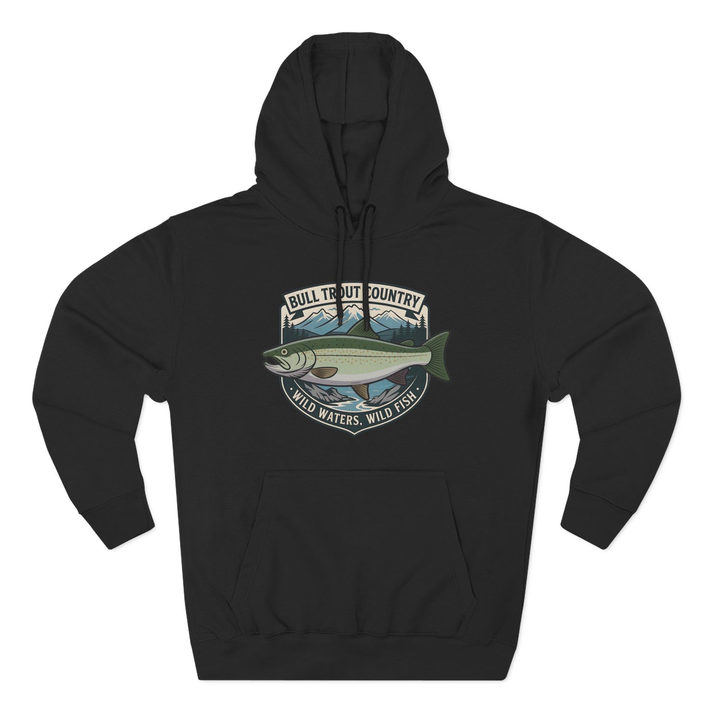 Bull Trout Country Hoodie – Trout Fishing Hoodie