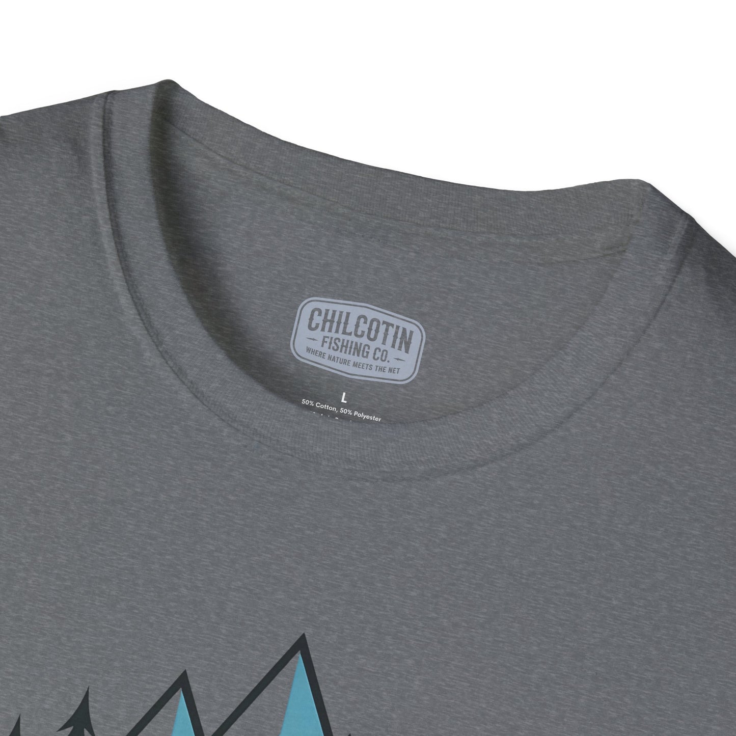 Wild Trout & Mountain Fishing Tee | Rugged Outdoor Shirt for Backcountry Anglers | Perfect Gift for Trout and Mountain Fishing Fans