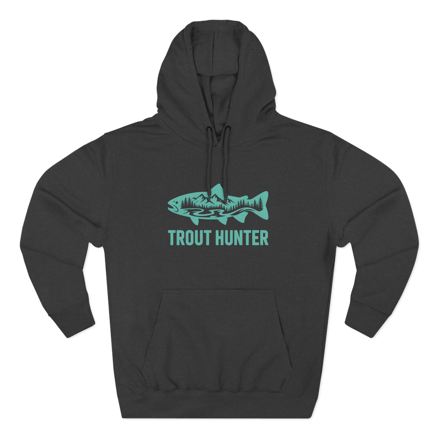 Teal Trout Hunter Hoodie – Angler Adventure Apparel