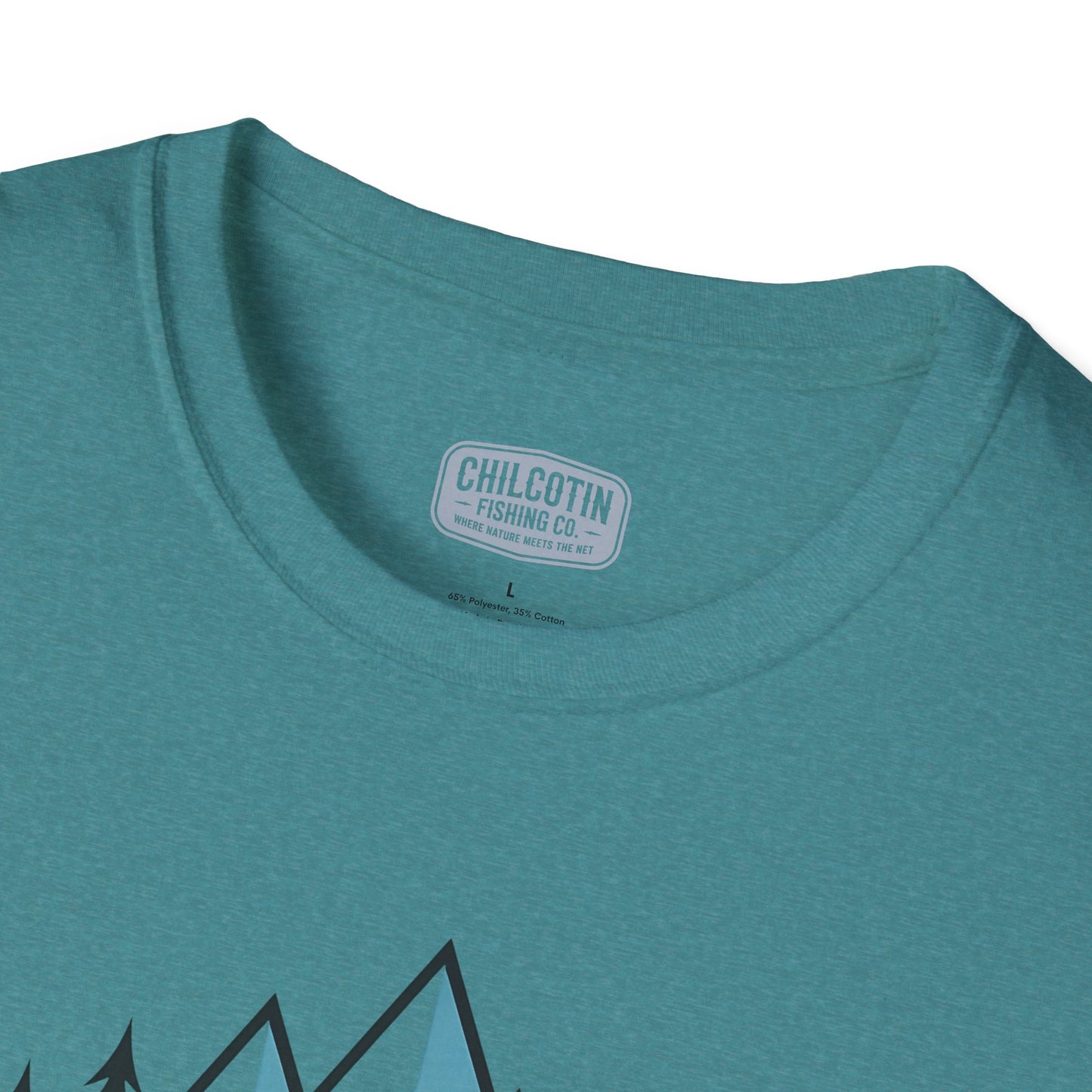 Wild Trout & Mountain Fishing Tee | Rugged Outdoor Shirt for Backcountry Anglers | Perfect Gift for Trout and Mountain Fishing Fans