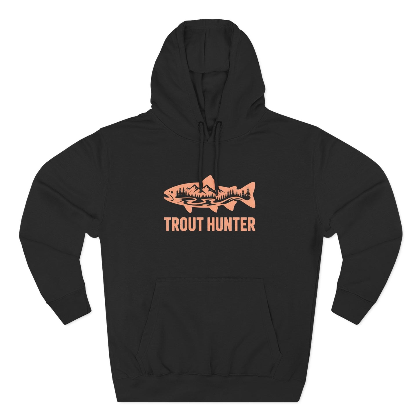 Orange Trout Hunter Hoodie – Angler Adventure Apparel