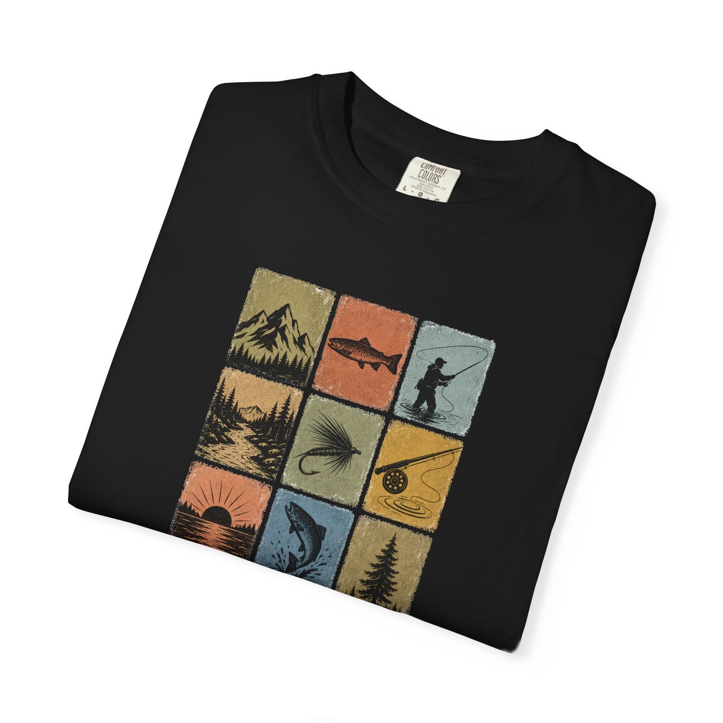 Trout Country Graphic T-Shirt — Vintage Fishing Outdoors Tee