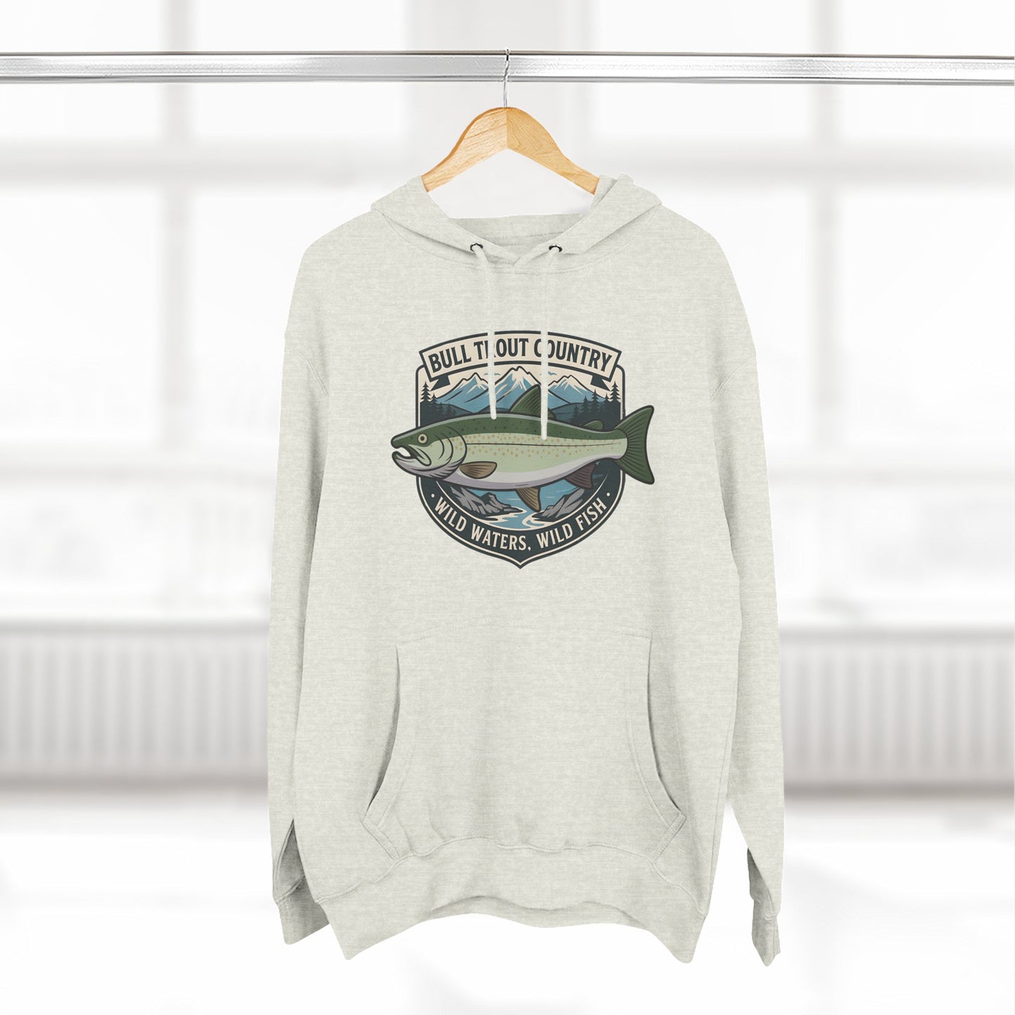 Bull Trout Country Hoodie – Trout Fishing Hoodie