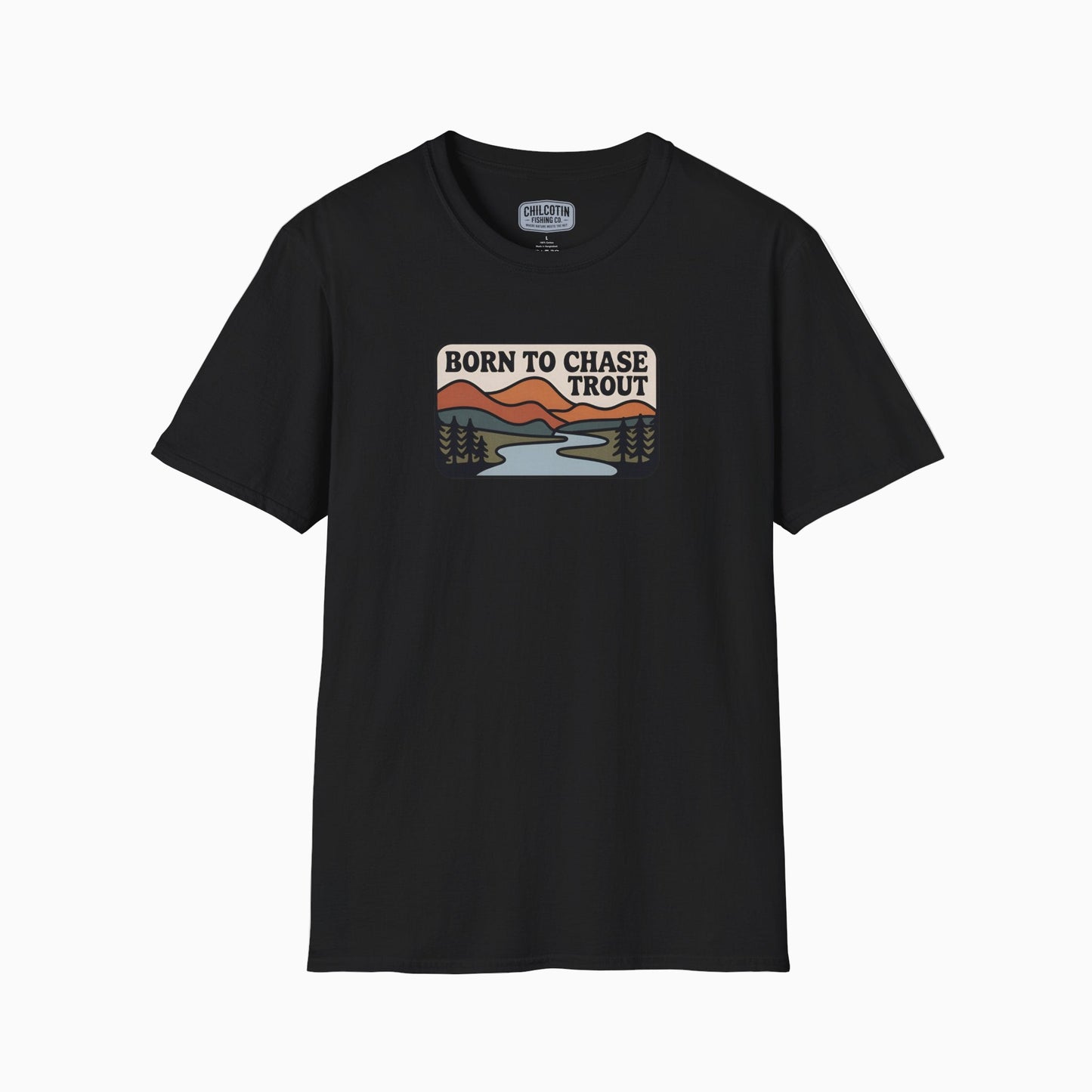 Born to Chase Trout Retro Tee