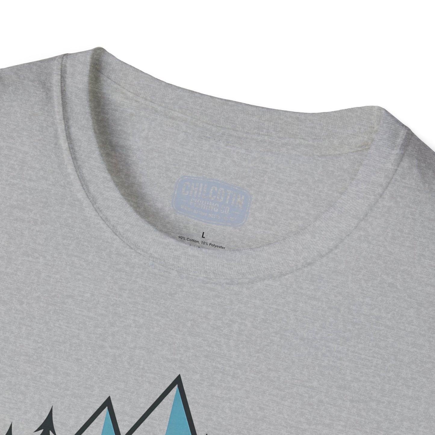Wild Trout & Mountain Fishing Tee | Rugged Outdoor Shirt for Backcountry Anglers | Perfect Gift for Trout and Mountain Fishing Fans