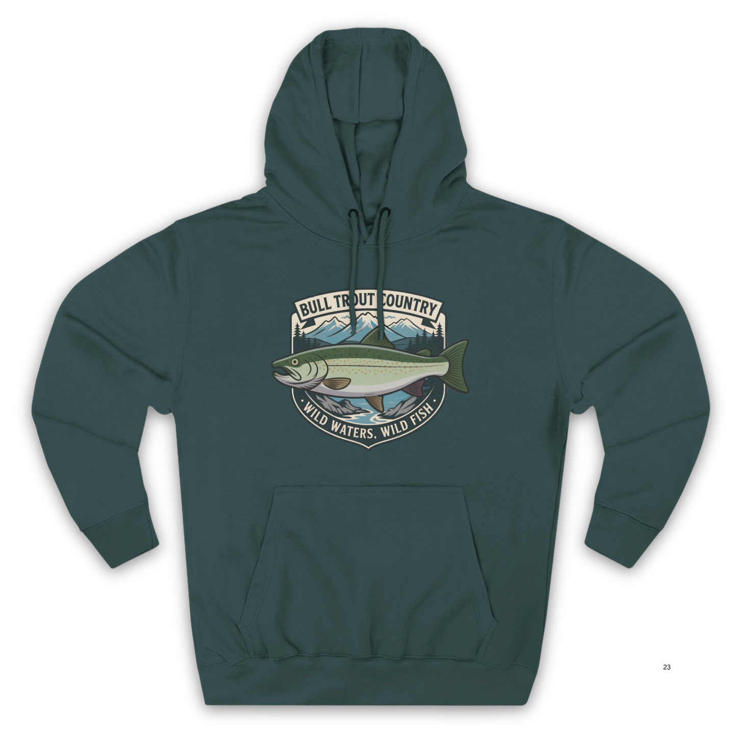 Bull Trout Country Hoodie – Trout Fishing Hoodie