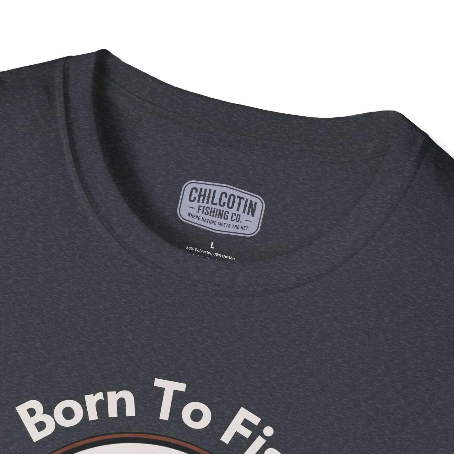 Born To Fish, Forced to Work T-Shirt | Relaxing Fishing Tee | Perfect Gift for Nature Lovers, Outdoor Enthusiasts, Father's Day, or Casual Wear