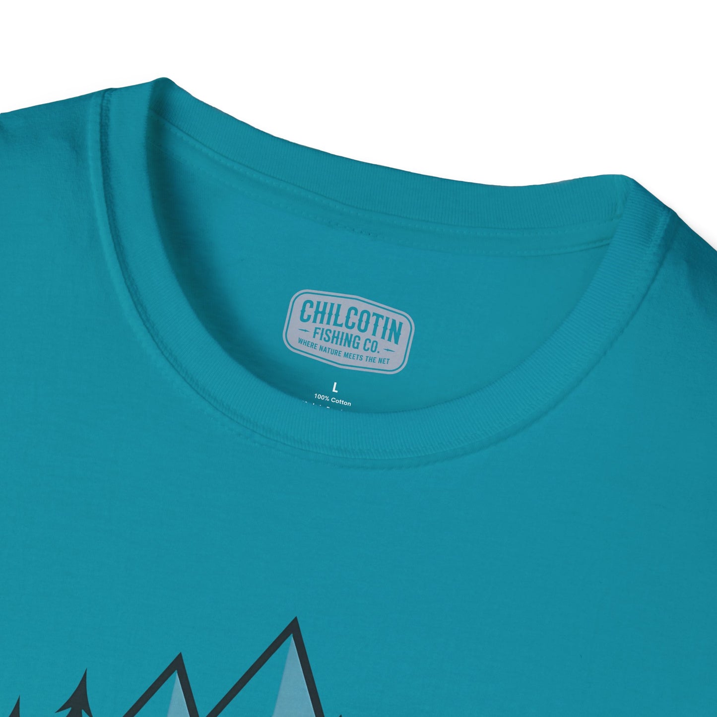 Wild Trout & Mountain Fishing Tee | Rugged Outdoor Shirt for Backcountry Anglers | Perfect Gift for Trout and Mountain Fishing Fans