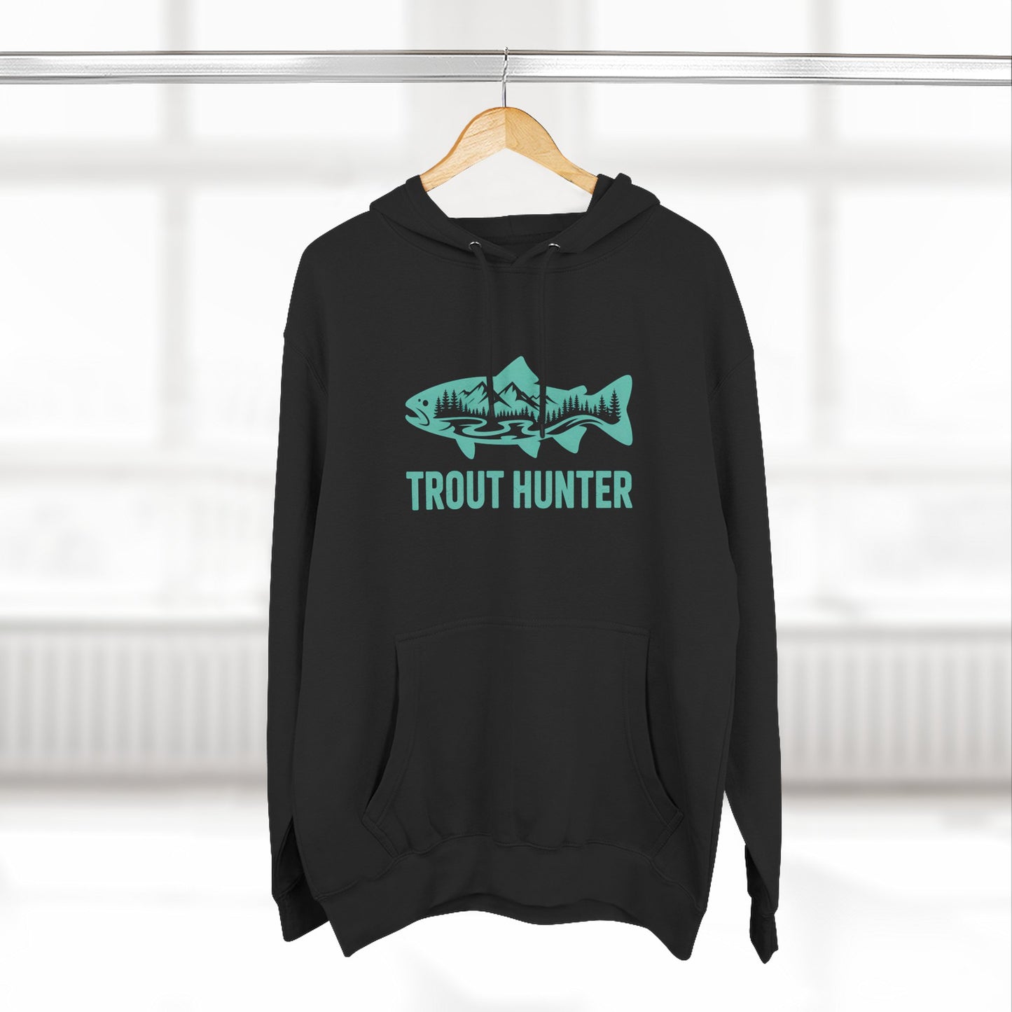 Teal Trout Hunter Hoodie – Angler Adventure Apparel
