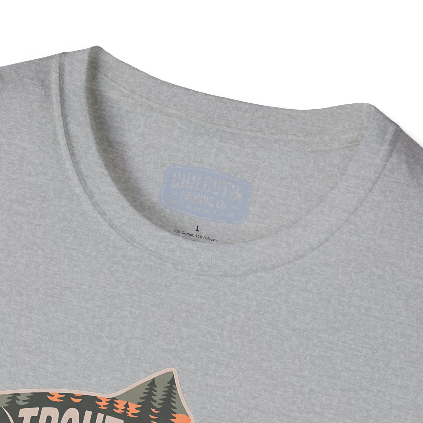 Trout Country Outline Trout T-Shirt – Fishing Apparel for Anglers