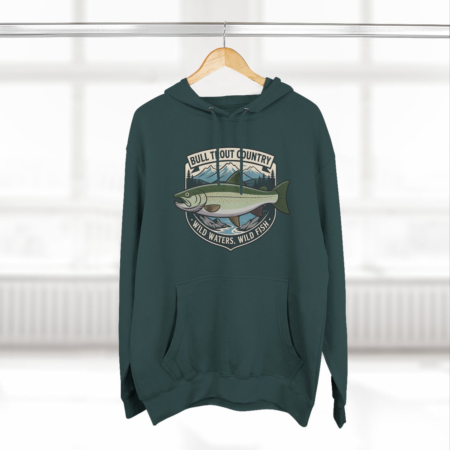Bull Trout Country Hoodie – Trout Fishing Hoodie