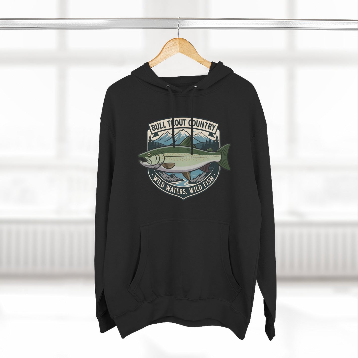 Bull Trout Country Hoodie – Trout Fishing Hoodie
