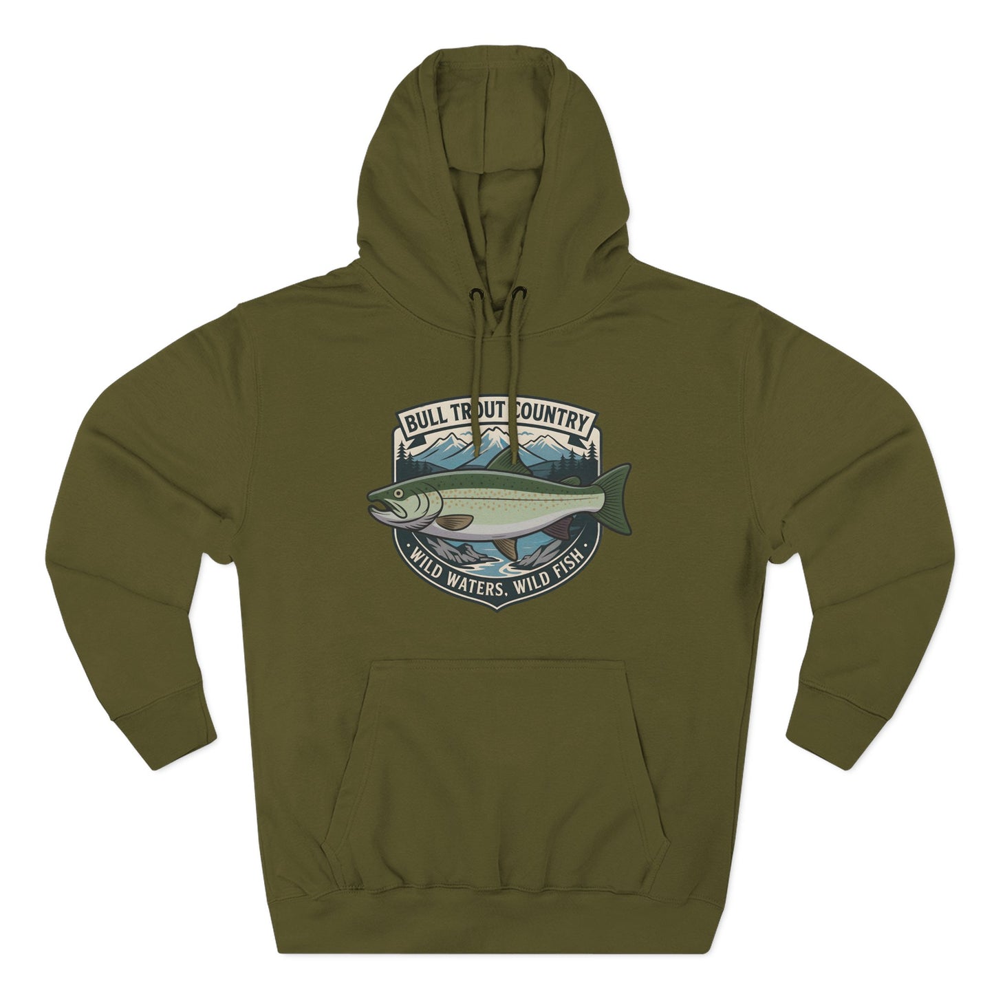 Bull Trout Country Hoodie – Trout Fishing Hoodie