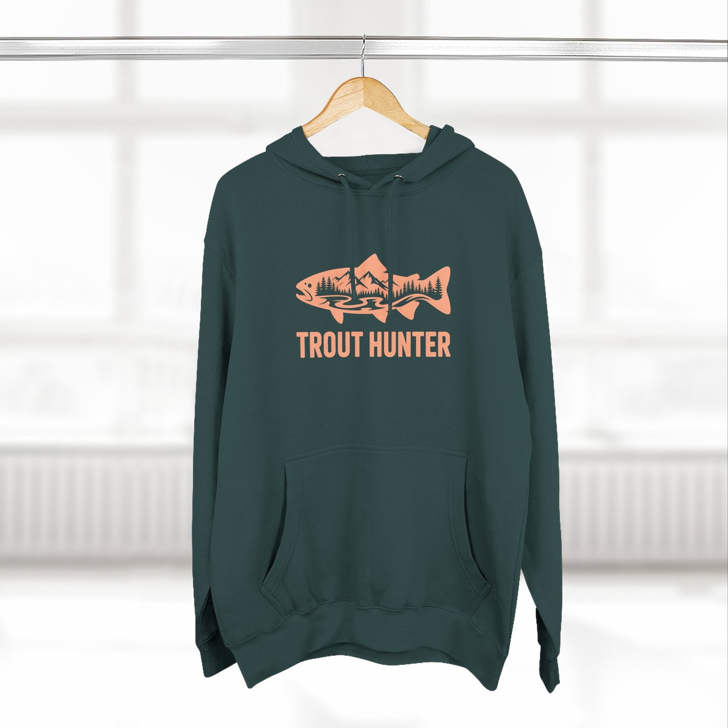 Orange Trout Hunter Hoodie – Angler Adventure Apparel