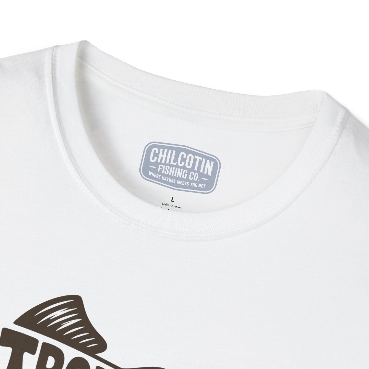 Trout Tail Trout Country Fishing T-Shirt | Rugged Angler Tee