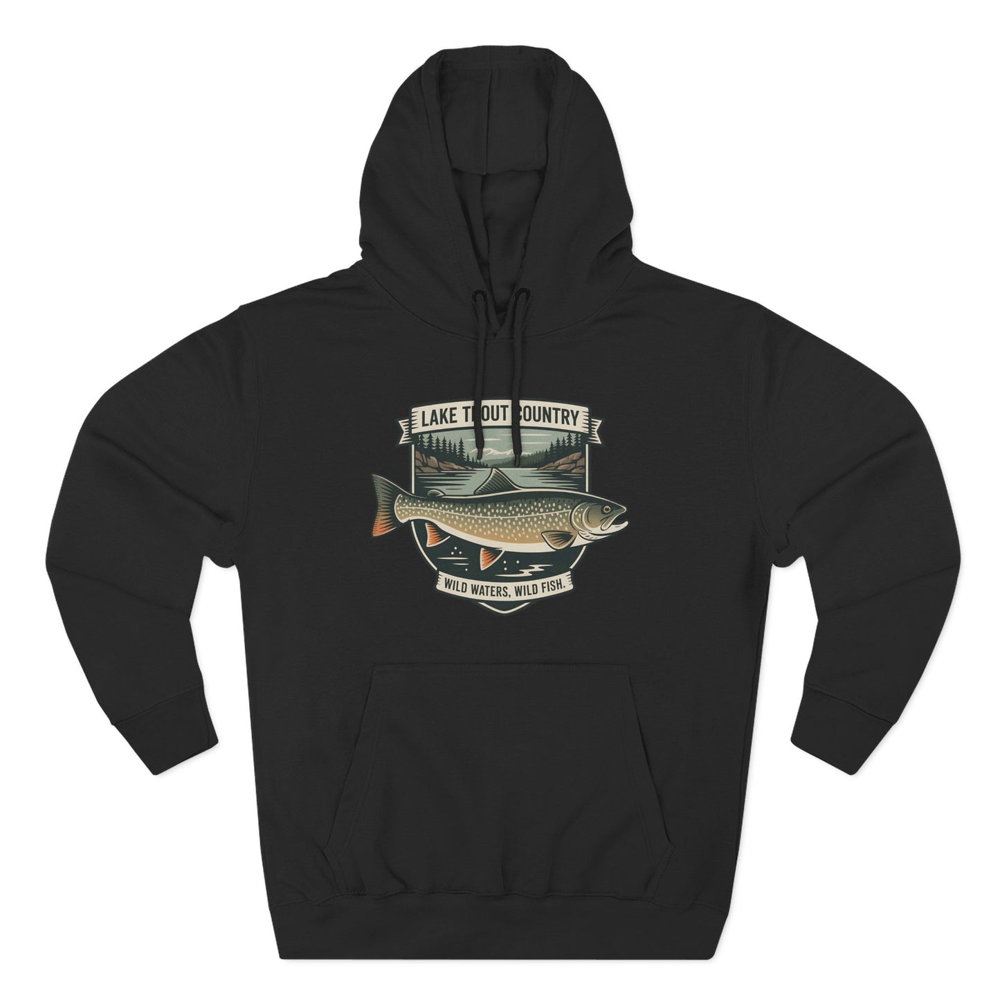 Lake Trout Country Hoodie – Fishing & Outdoor Apparel