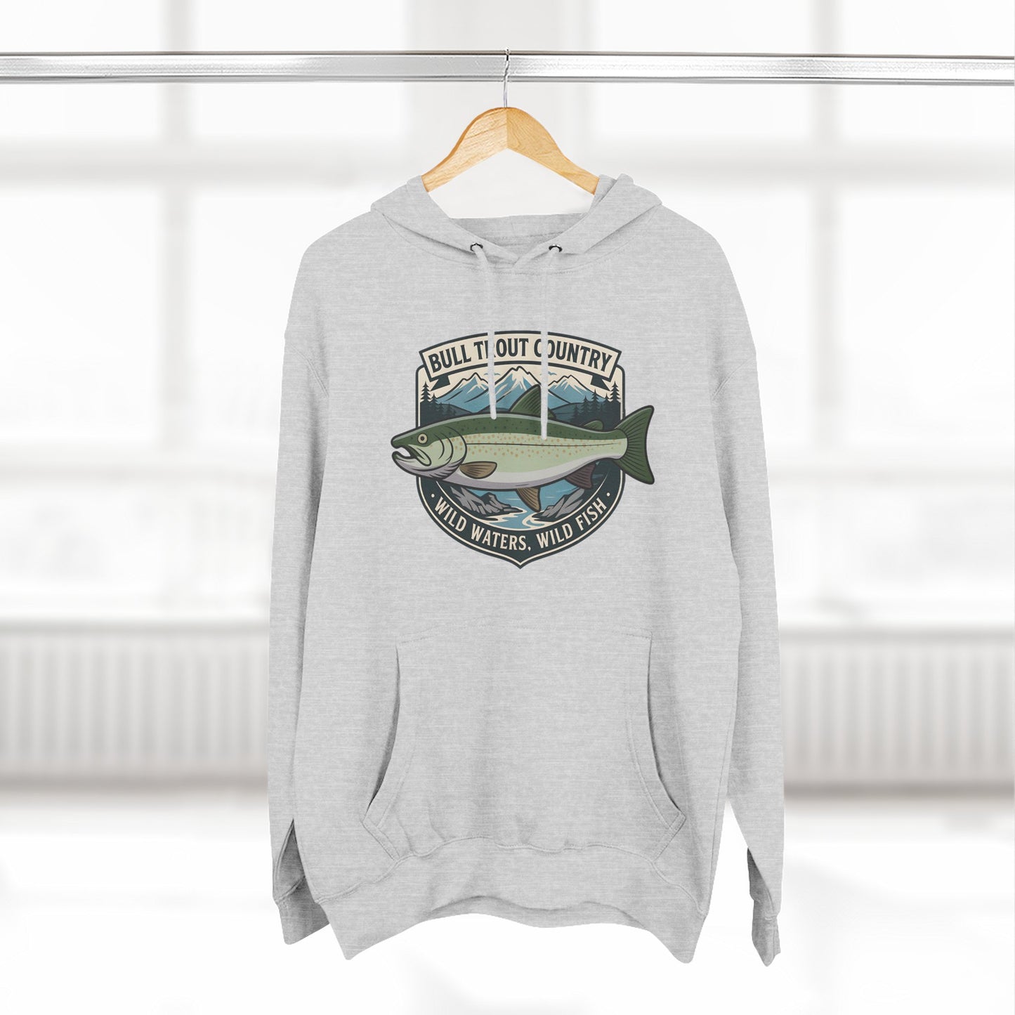 Bull Trout Country Hoodie – Trout Fishing Hoodie