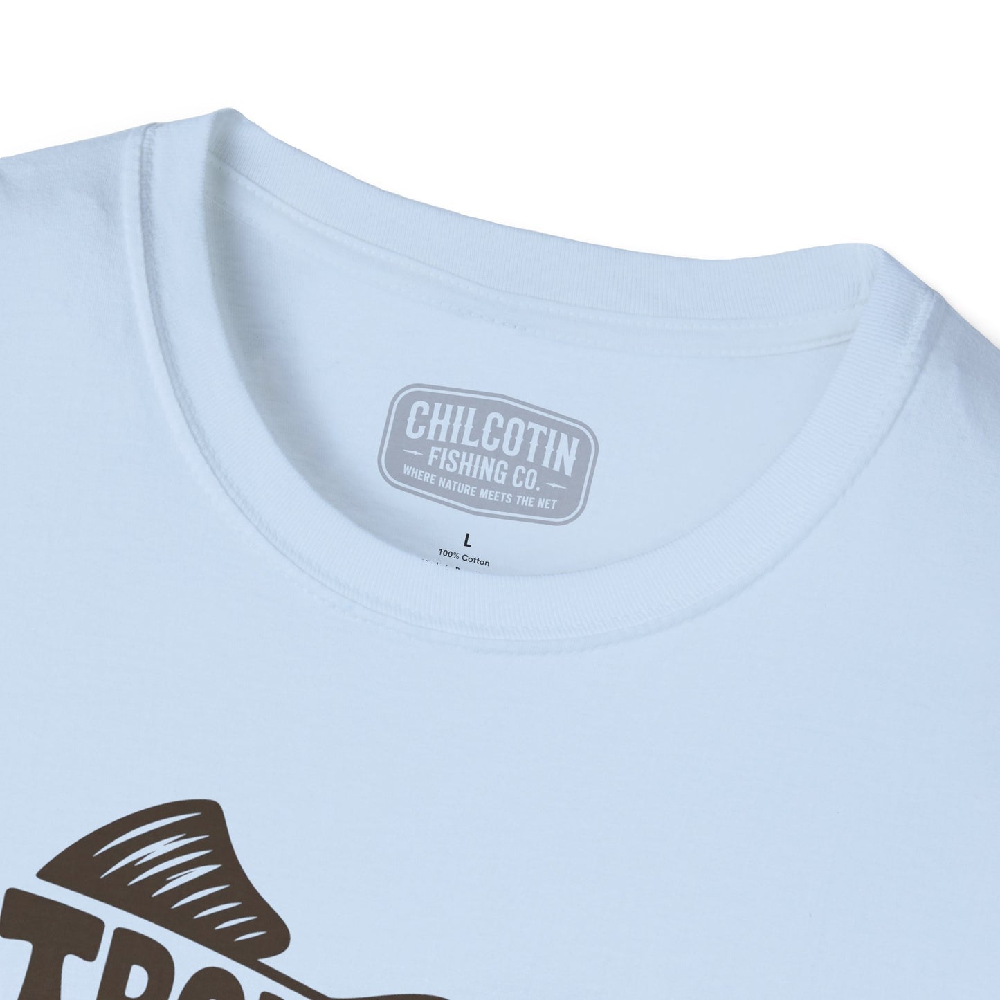 Trout Tail Trout Country Fishing T-Shirt | Rugged Angler Tee