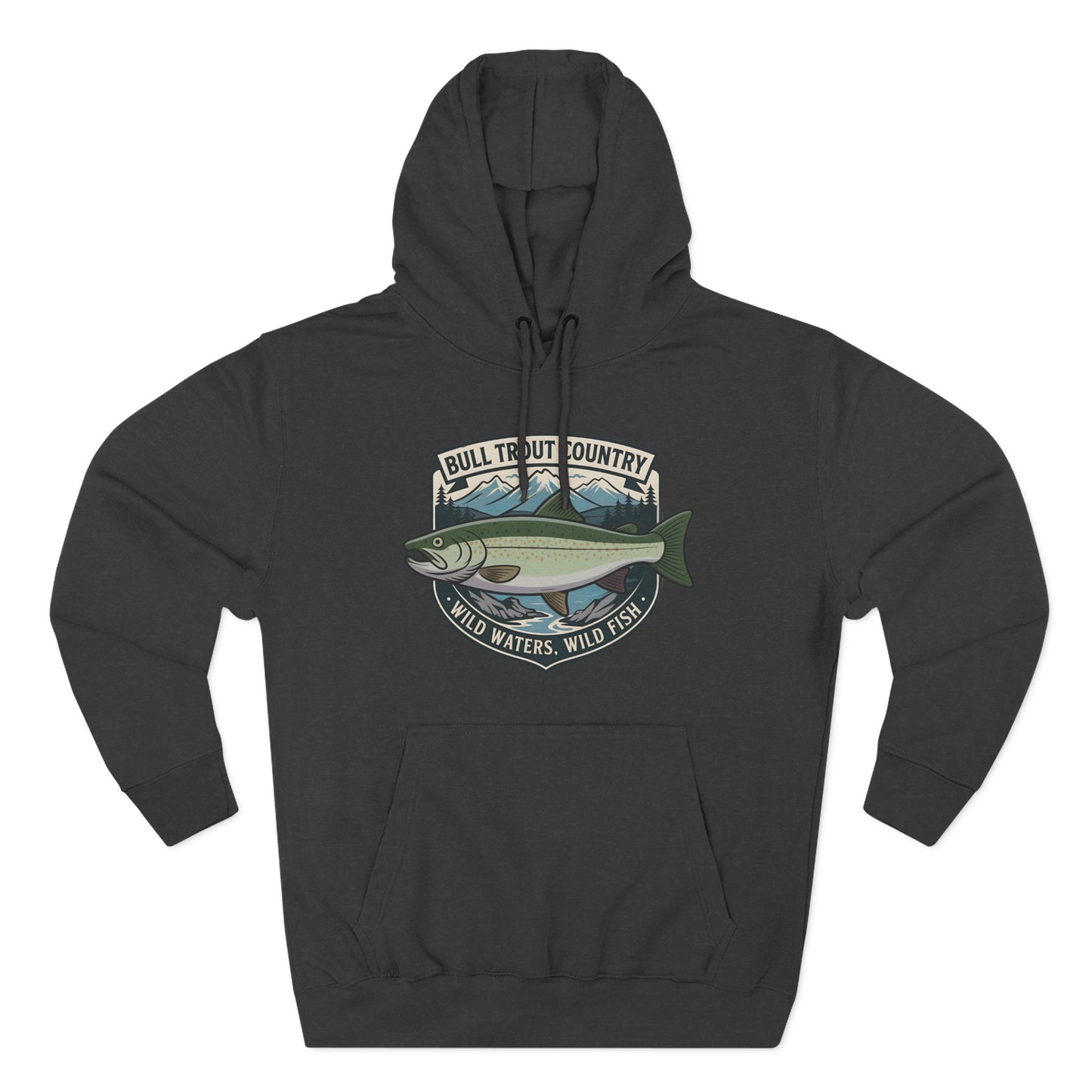 Bull Trout Country Hoodie – Trout Fishing Hoodie