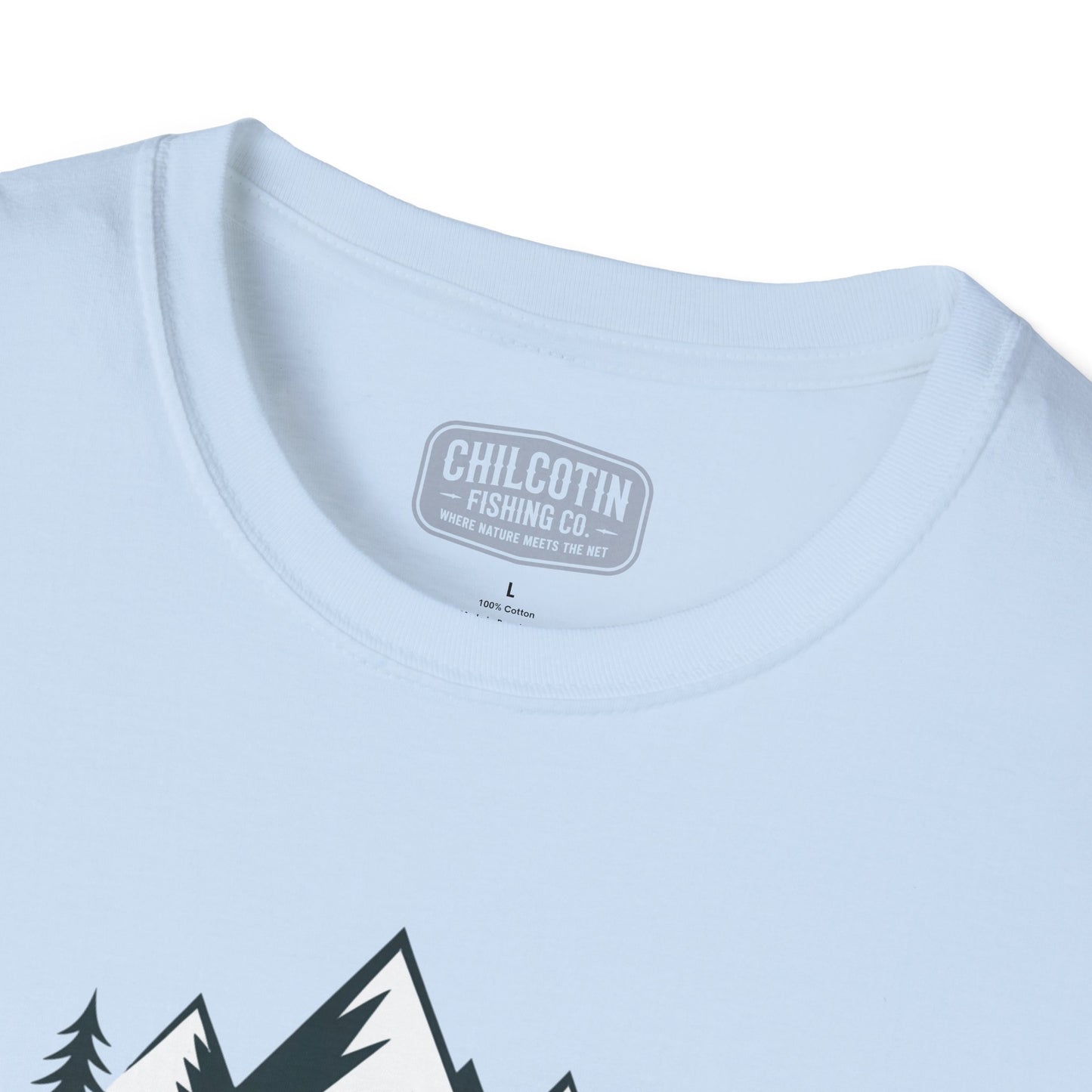 Brown Trout Country Wild Water Wild Fish T-Shirt | Rugged Outdoor Fishing Tee for Anglers