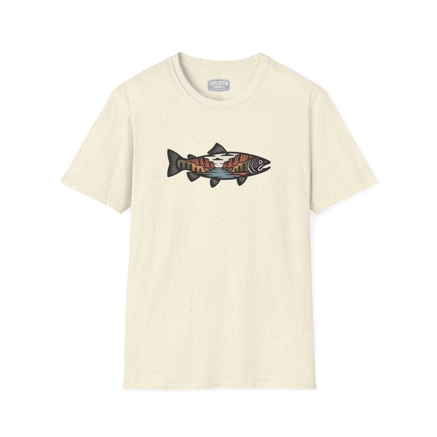 Wild Waters Trout Fishing Tee – Outdoor & Angler T-Shirt