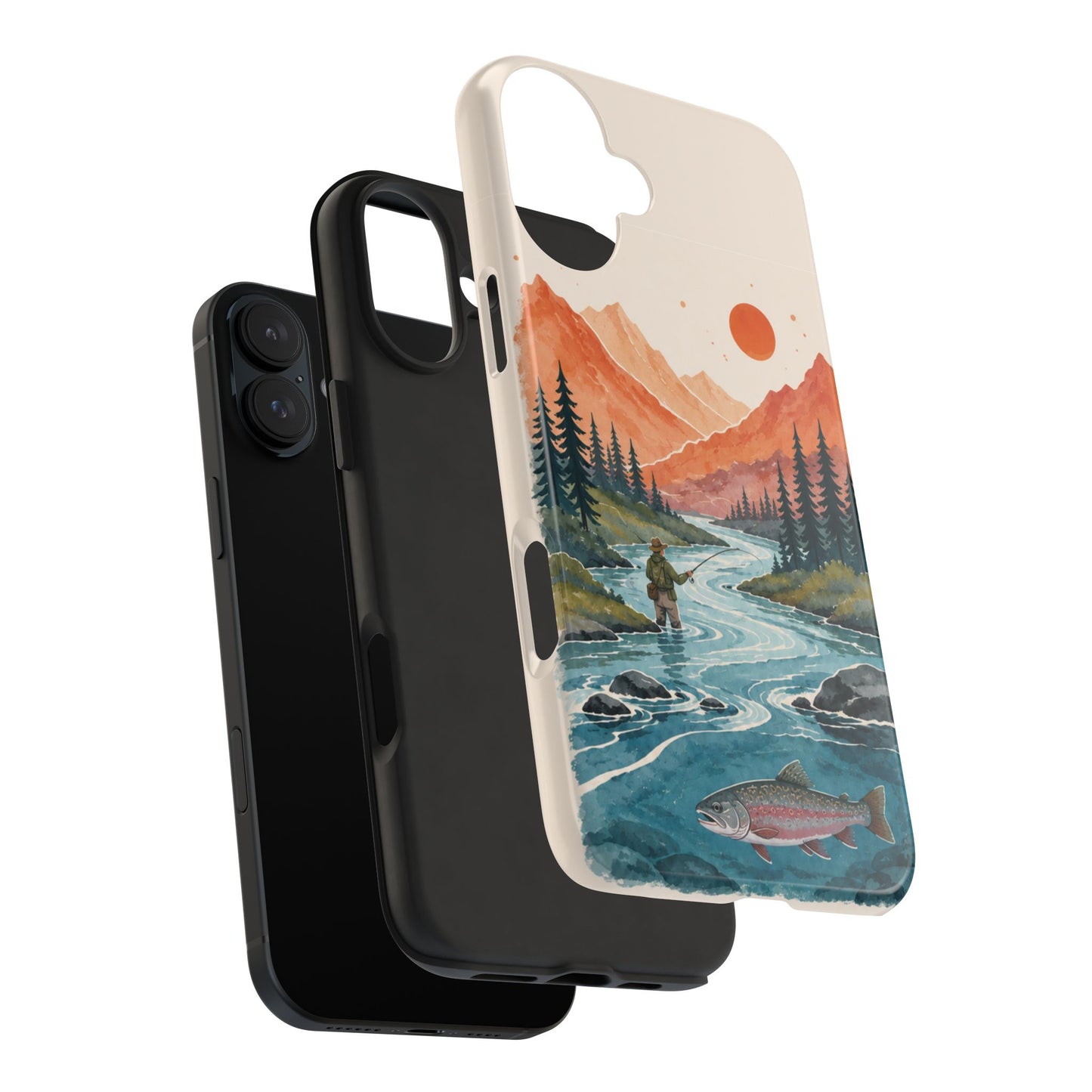 Rainbow Trout Country Phone Case