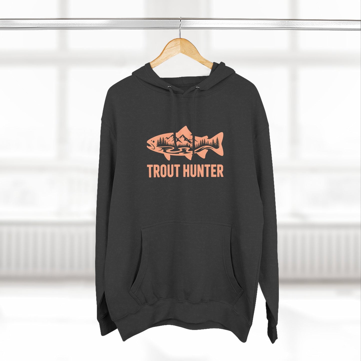 Orange Trout Hunter Hoodie – Angler Adventure Apparel
