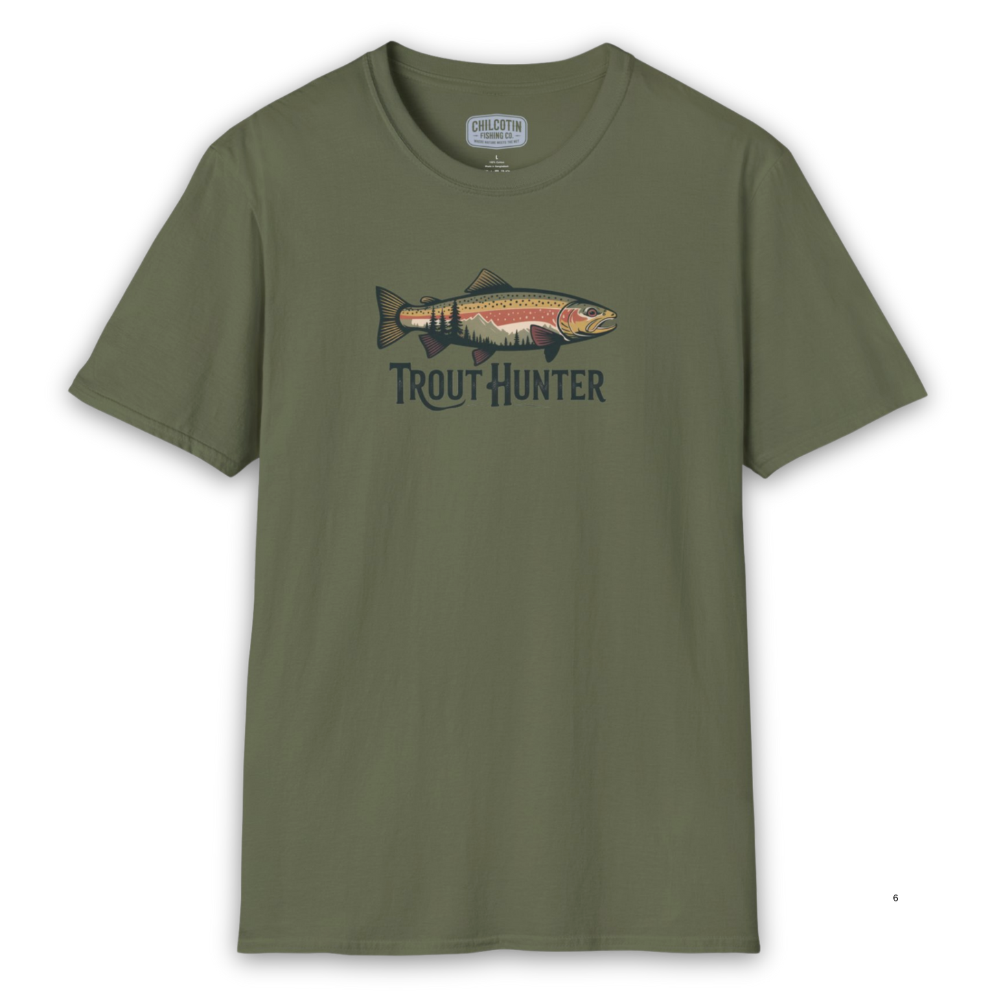 Trout Hunter Fishing T-Shirt – Comfortable Tee for Anglers