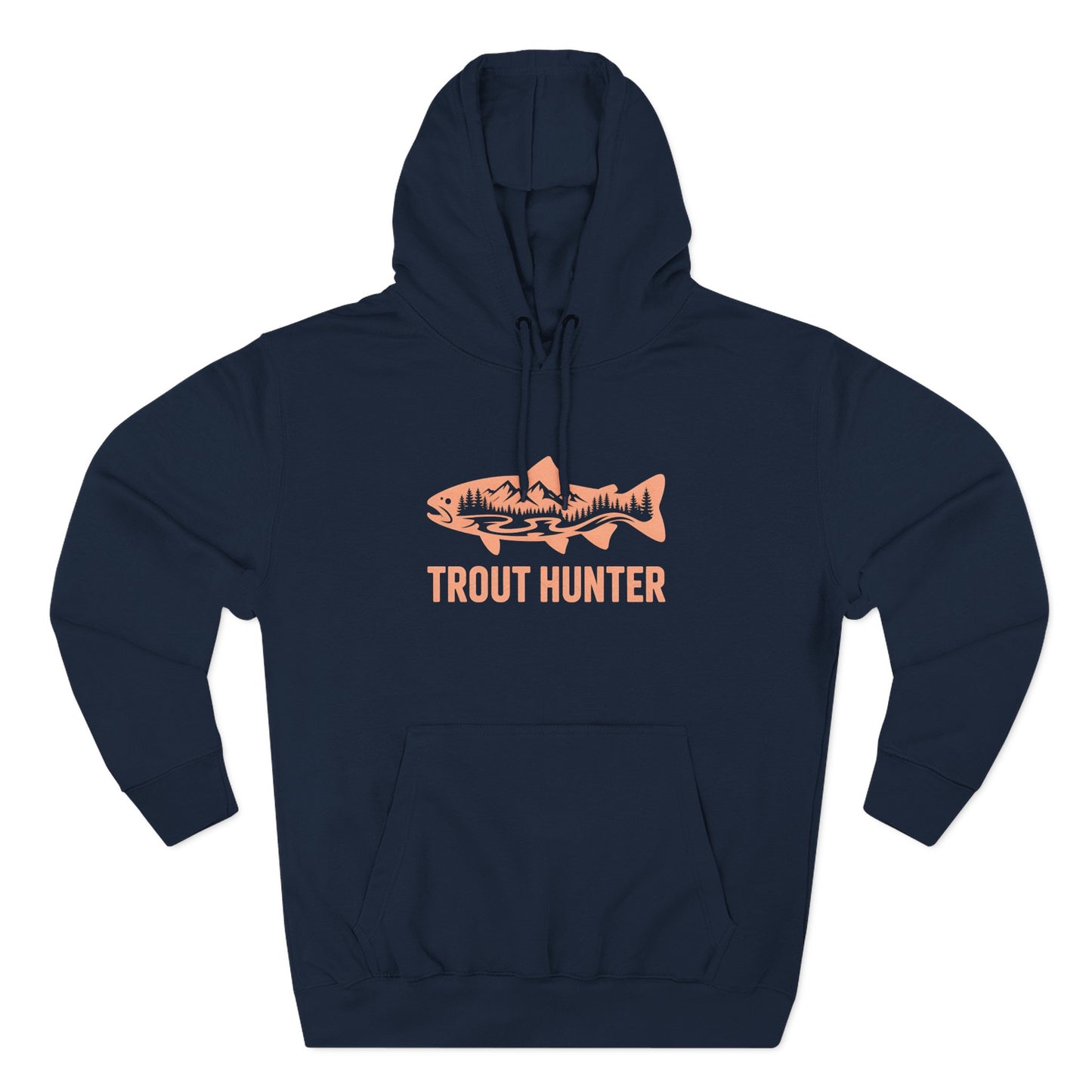 Orange Trout Hunter Hoodie – Angler Adventure Apparel