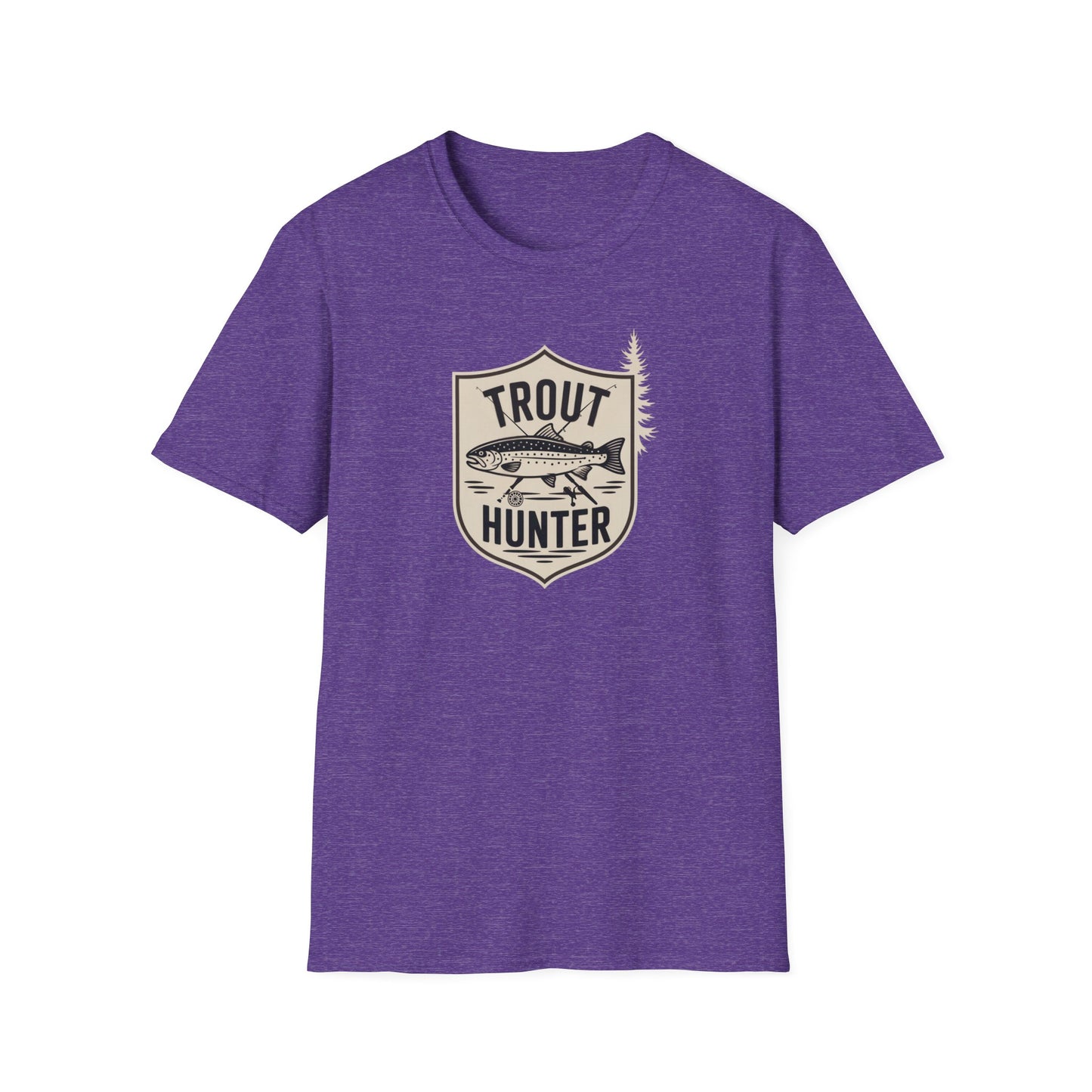 Trout Hunter T-Shirt, Fishing Tee, Unisex Apparel, Outdoor Shirt, Gift for Anglers, Casual Wear, Nature Lover Gear