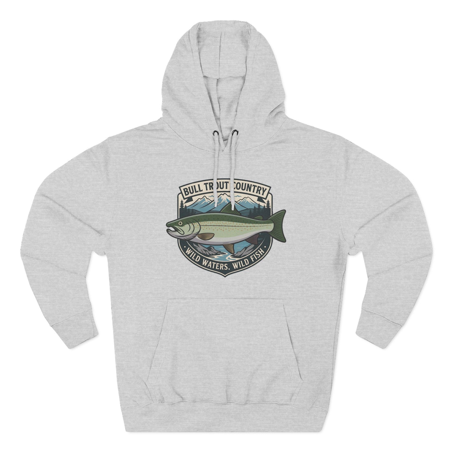 Bull Trout Country Hoodie – Trout Fishing Hoodie
