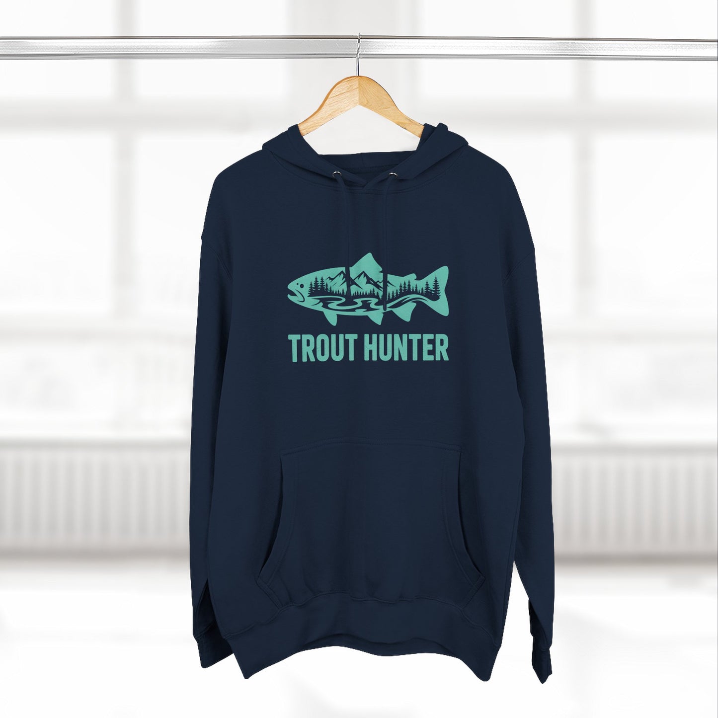 Teal Trout Hunter Hoodie – Angler Adventure Apparel